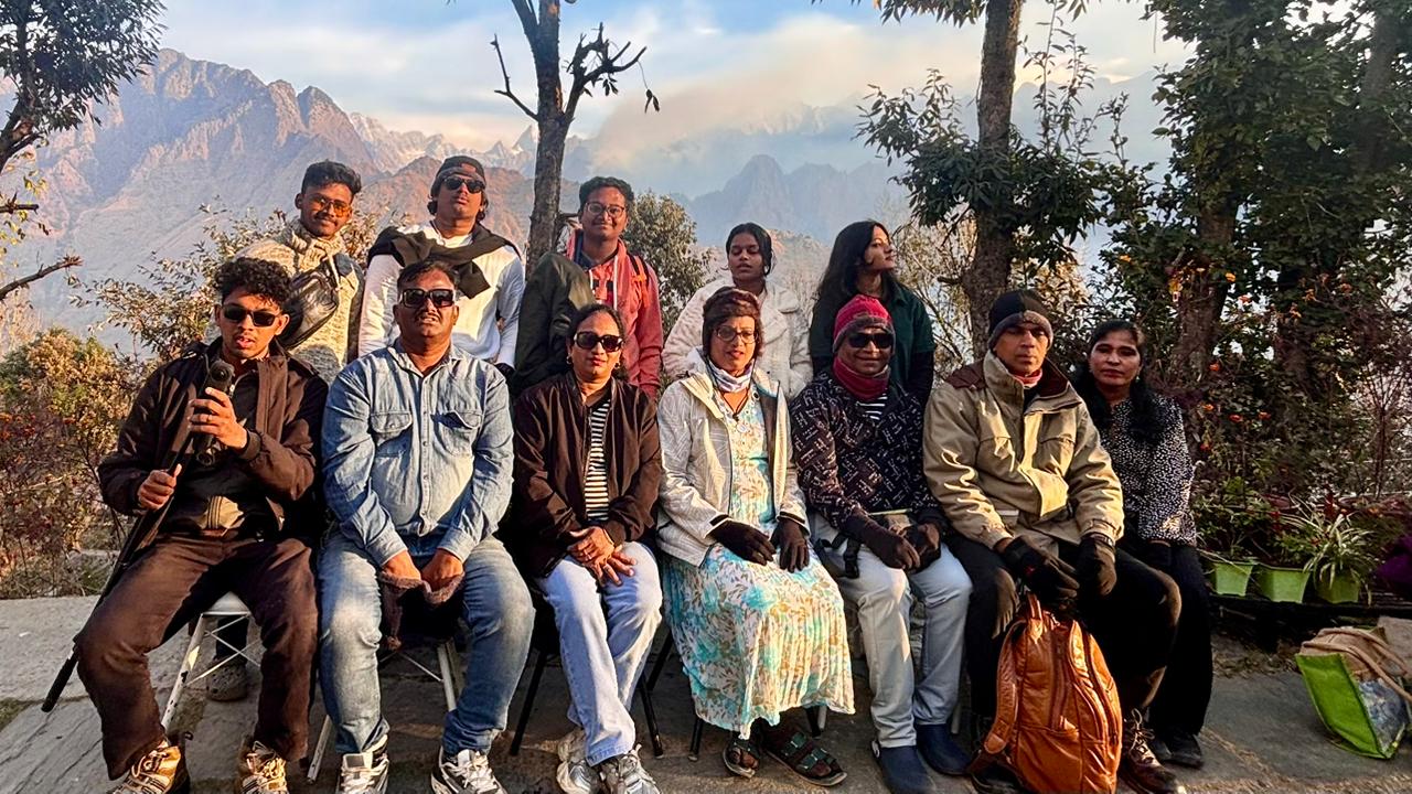 Happy Customer in Travel Destination